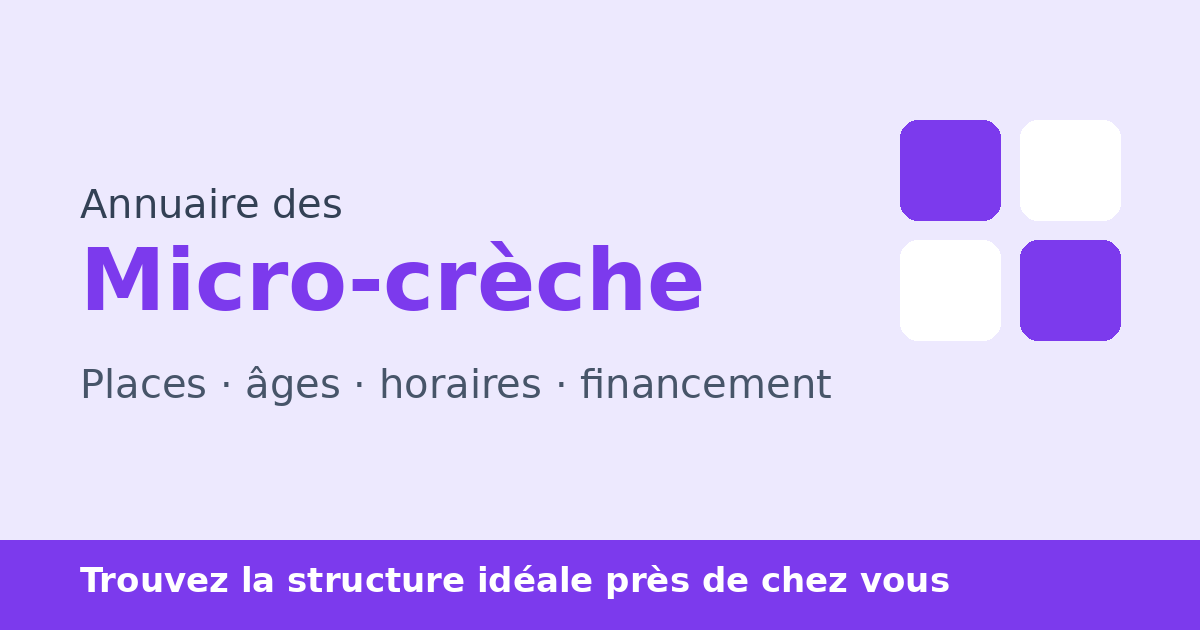 Micro Crèche Bébéclic — Micro-crèche à Gières