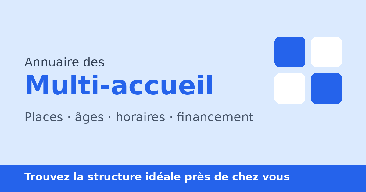 Crèche l&rsquo;Envol — Multi-accueil à Liesse-Notre-Dame