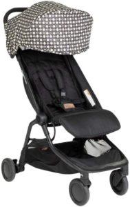 Mountain Buggy Édition spéciale Poussette Nano V3 avec sac de voyage