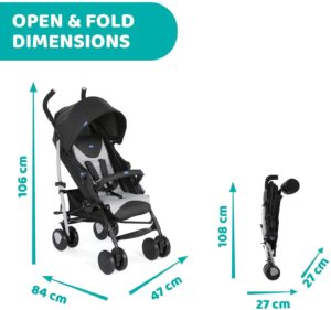 Chicco Echo Stroller Stone