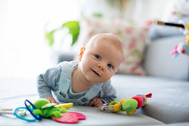 Jouet Escargot Baby Spinner Ventouse Chaise Haute Dès 6-12 Mois, Montessori  Sensoriels Jouet Eveil Bebe