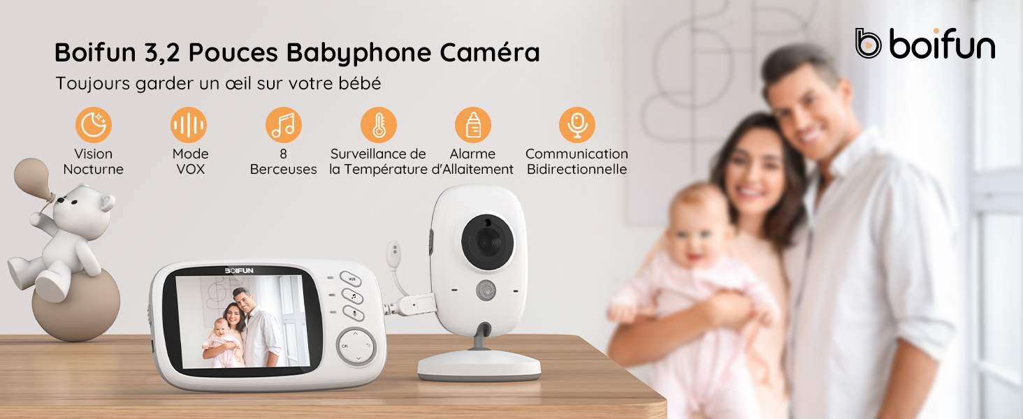 Babyphone Caméra Boifun - Couvertures Et Moulures Ornementales