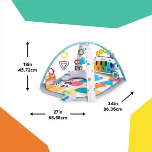 Tapis Musical d'Éveil Baby Einstein 4 en 1 Kickin' Tunes