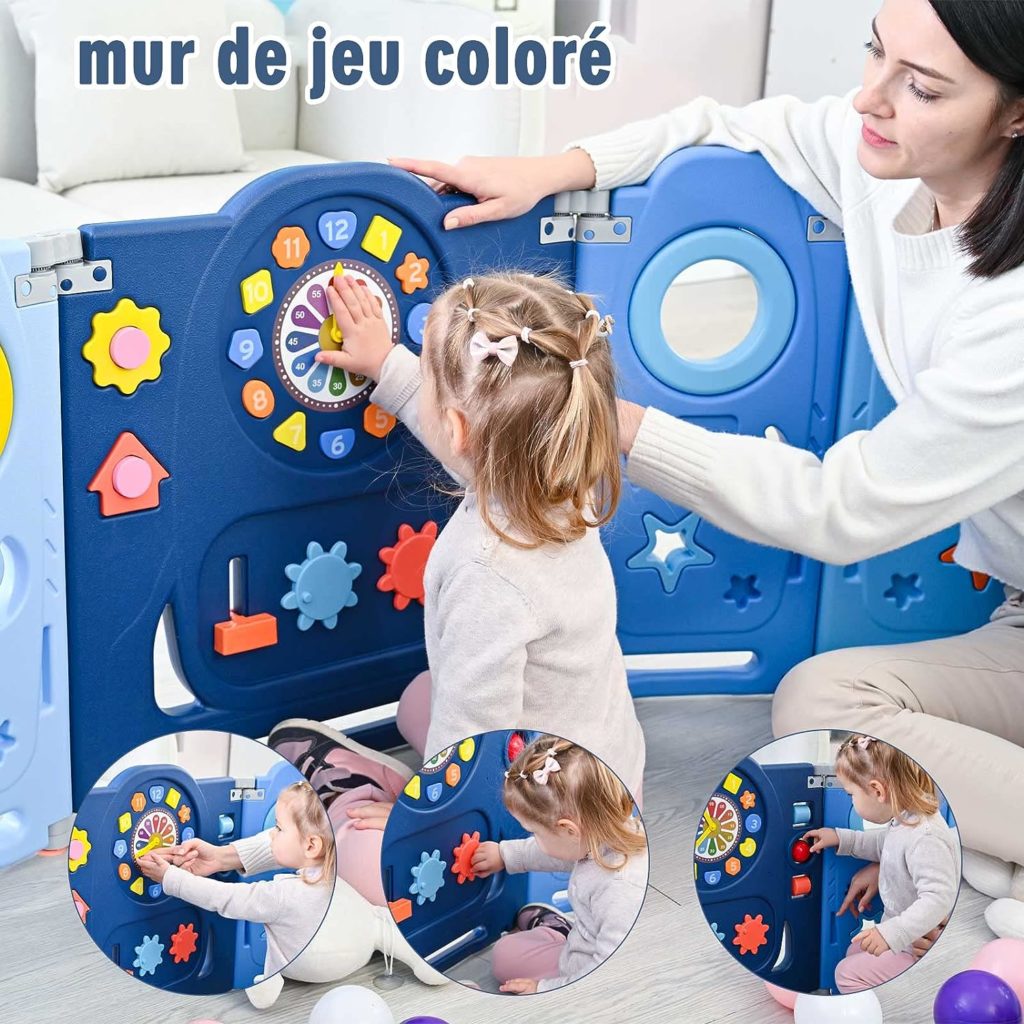 Yoleo Parc pour bébé Pliable