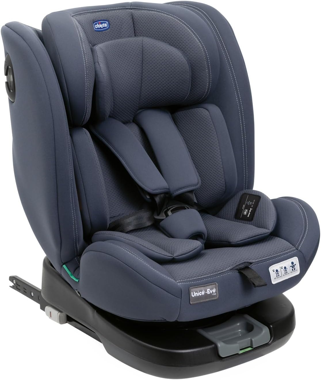 Siège auto bébé Isofix Groupe 1 2 3, 5 points d'ancrage