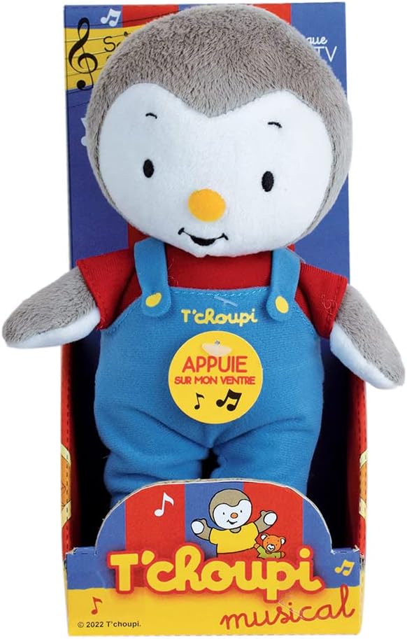 Peluche T'choupi raconte moi une histoire