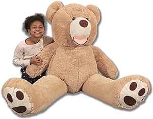 Doudou ours marron long bras pour bébé - Univers Peluche