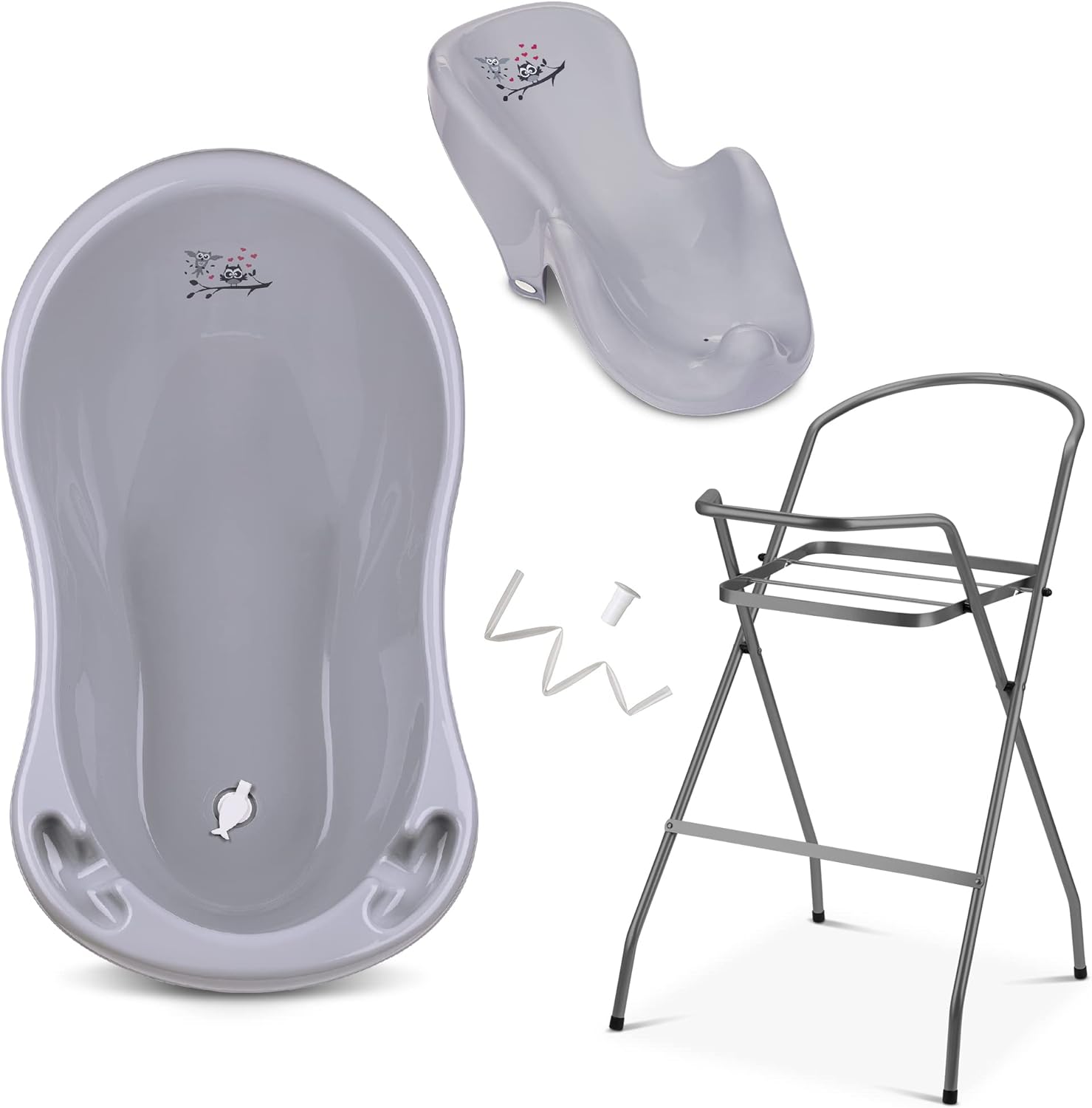 Pied de baignoire Vasco pliable et anti-dérapants