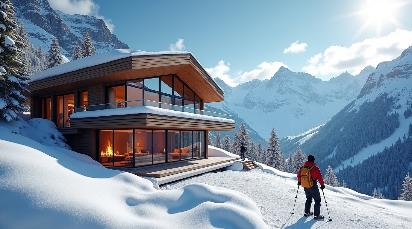 chalet luxe alpes le collectionist
