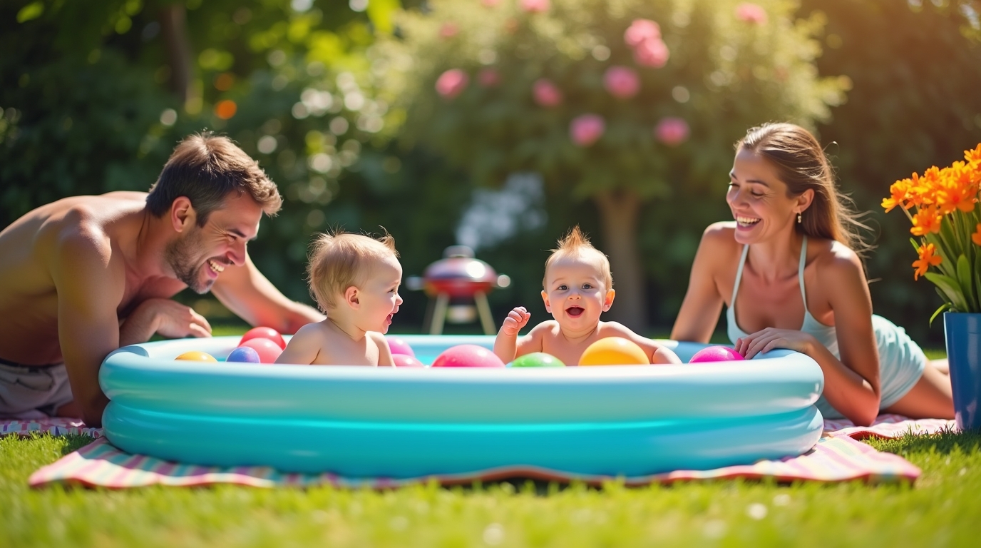piscines à balles bébé