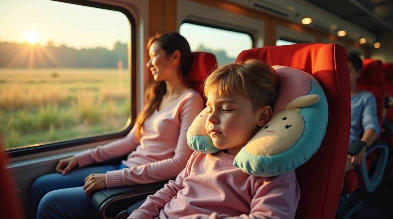 oreillers de voyage enfant