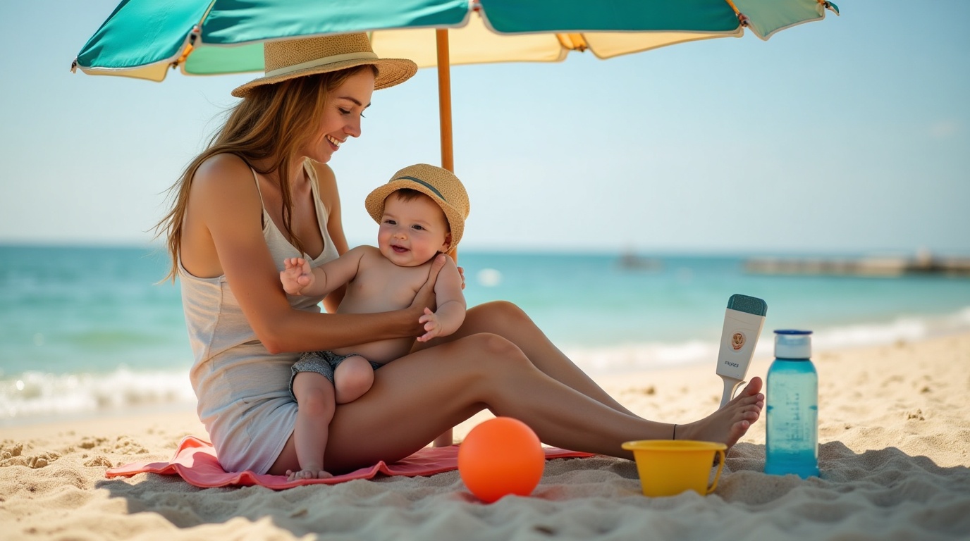 Que faire avec son bébé en cas de canicule ?